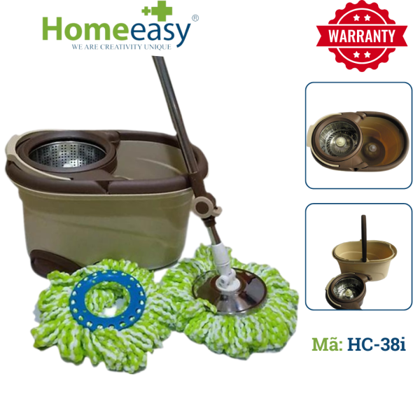 Bộ lau nhà 360 độ Homeeasy HC38I
