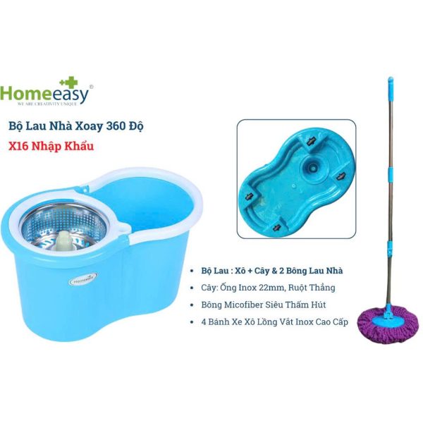 Bộ lau nhà 360 độ X16I