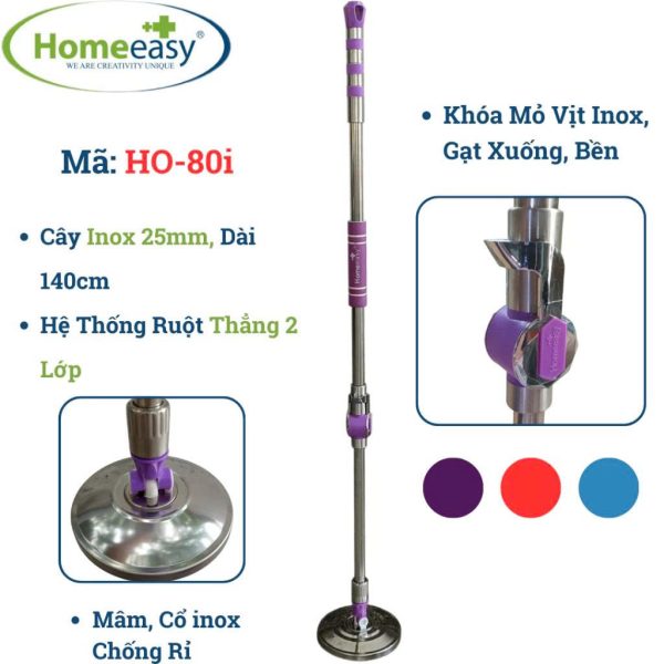 Cây lau nhà 360 độ HO-80I