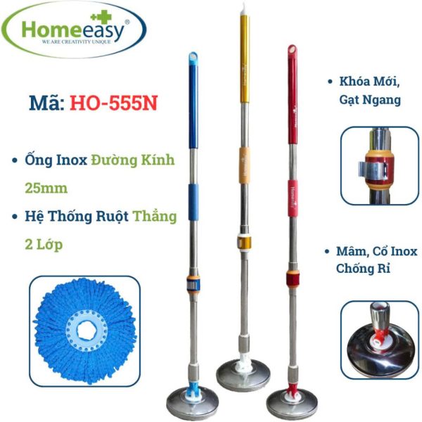 Cây lau nhà 360 độ HO-555N