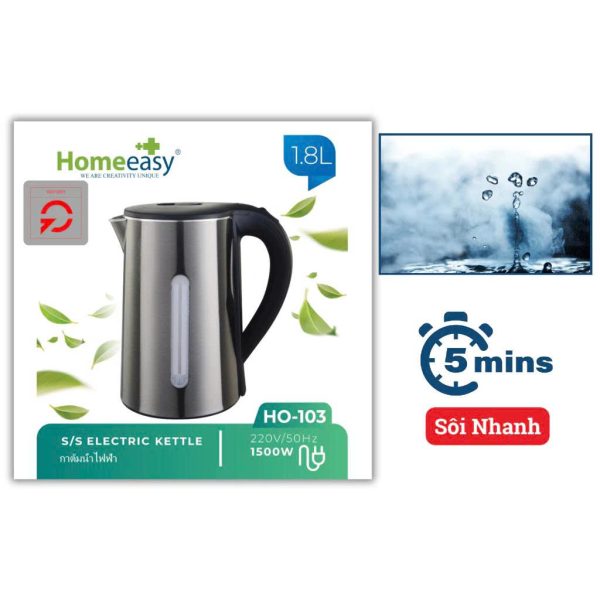 Ấm đun siêu tốc Homeeasy HO-103